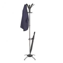 Alba Coat Stand Cleo 10 Pegs Chrome