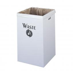 Safco 9745 Corrugated Waste Receptacle Qty. 12